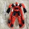 Robot biến hình 2in1 Vitality Brave - Đỏ