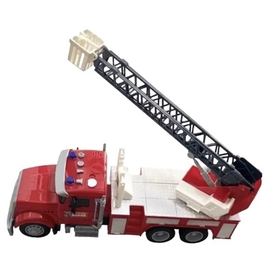 Mô hình xe thang cứu hỏa công trình