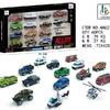 Bộ 15 xe + máy bay hợp kim tỉ lệ 1:64