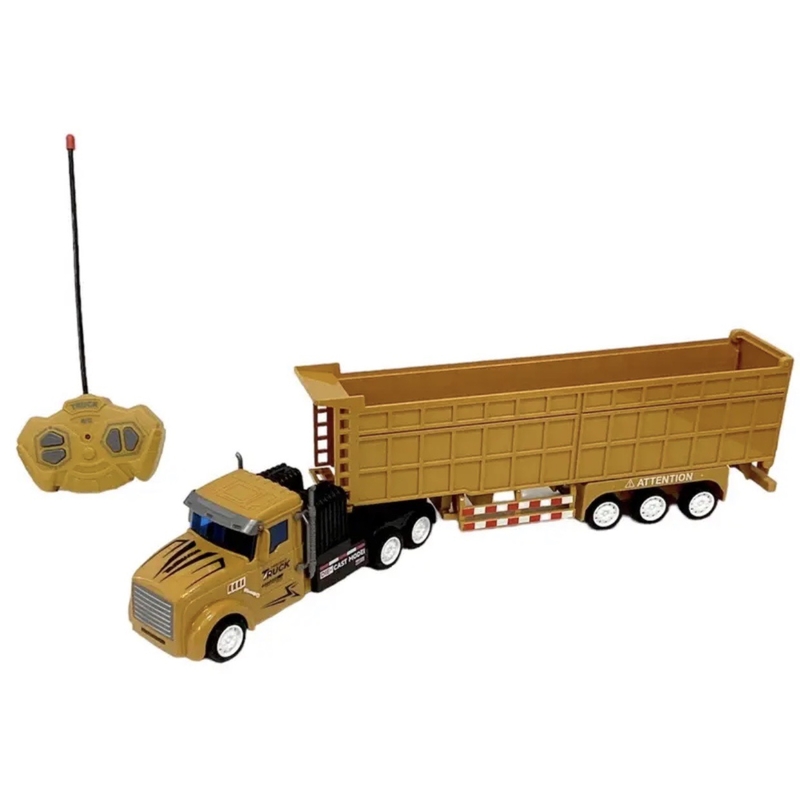 Xe đầu kéo điều khiển từ xa 4 chiều tỉ lệ 1:32 (bao gồm điện)