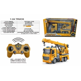 Điều khiển từ xa 1:24 Xe cẩu 6 chiều (có điện) có đèn