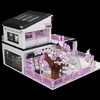 Bộ lắp ghép - Quán cà phê Sakura - 1210pcs