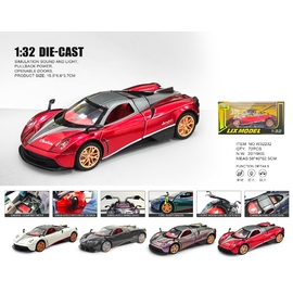 Mô hình xe hợp kim Pagani 1:32 - có nhạc, có đèn