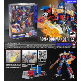 Robot hợp kim biến hình xe tải chỉ huy