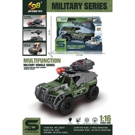 Xe tăng thiết giáp quân sự 1:16 - có nhạc, có đèn
