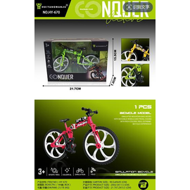 Mô hình xe đạp địa hình hợp kim, gấp gọn