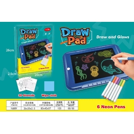 Bảng vẽ đa màu sắc điện tử phát sáng