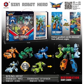 Bộ robot biến hình Hero 5in1