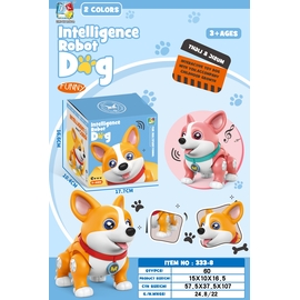 Mô hình chó Corgi - có nhạc