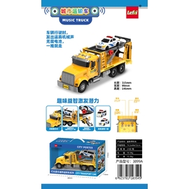 Xe Tải Vận Chuyển Thành Phố Có Âm Thanh & Ánh Sáng