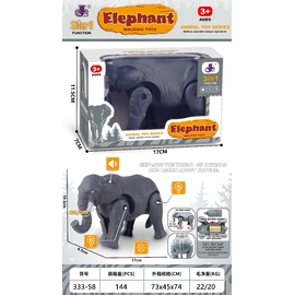 Mô hình voi chạy điện