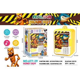 Hộp tiết kiệm thông minh Brain rot - có nhạc