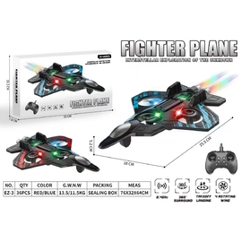 Máy bay chiến đấu điều khiển từ xa - có đèn, âm thanh